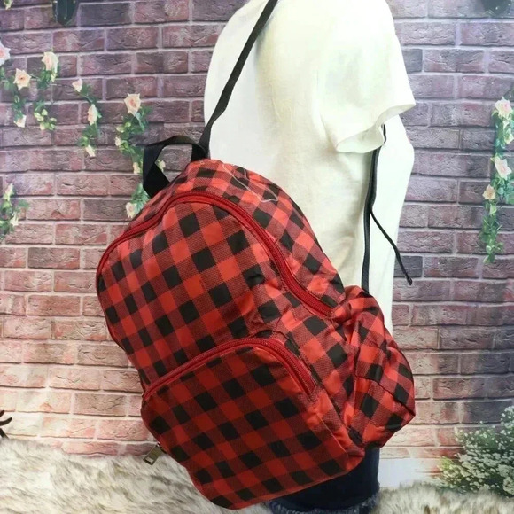 COACH THE WIZARD OF OZ PACKABLE CHECKERED TRAVEL BACKPACK NYLON F39648 - Picture 10 of 15